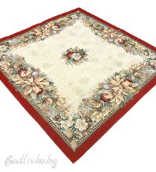КАРЕ ЖАКАРД КОЛЕДЕН МИКС 100/100СМ. 