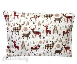 КОЛЕДНА КАЛЪФКА ЕЛЕНЧЕТА, 50/70СМ., 100% ПАМУК/РАНФОРС