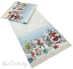 КОЛЕДЕН ЖАКАРДОВ ТИШЛАЙФЕР, ДЖУДЖЕТА, 45/140 СМ.