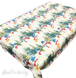 КОЛЕДНА ПОКРИВКА ЗА МАСА, СНЕЖЕН ЧОВЕК, ПАНАМА