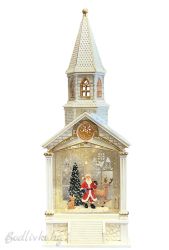 ЛУКСОЗЕН КОЛЕДЕН ФЕНЕР ТИП ЗАМЪК -ЗВУК И СВЕТЛИНА - 40СМ.