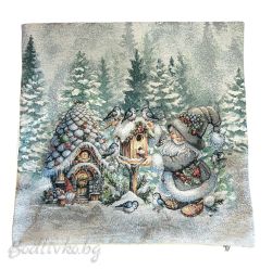 КАЛЪФКА за възглавничка, ДЖУДЖЕ С ПИЛЕНЦА,  45/45см.