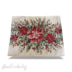 ПОДЛОЖКА ЗА СЕРВИРАНЕ КОЛЕДНА ЗВЕЗДА  40/48 СМ.