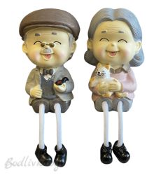 Комплект  фигурки баба и дядо, 17см.