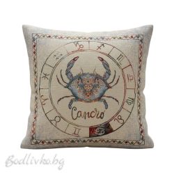 КАЛЪФКА за възглавничка, Зодия Рак 45/45см.