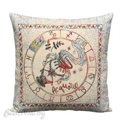 КАЛЪФКА за възглавничка, Зодия Водолей, 45/45см.