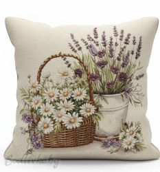 КАЛЪФКА за възглавничка, Пролетен букет , 45/45см.
