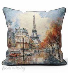 КАЛЪФКА за възглавничка, Париж, 45/45см.