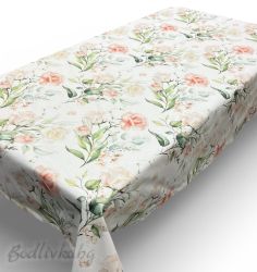 ПОКРИВКА ЗА МАСА, Нежни рози, ХИДРОФОБИРАНА