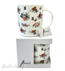 Порцеланова чаша Ambiente, Цветя, 200мл.