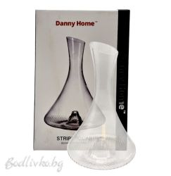 Декантер за вино от стъкло, Danny Home, 30см.