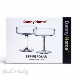 Стъклени чаши, Danny Home, 2 броя в стек