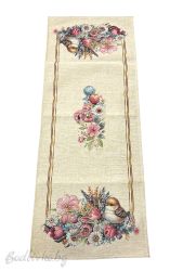 ЖАКАРДОВ ТИШЛАЙФЕР, Цветно славейче, 40/100 СМ.