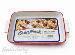 Керамична тава, Danny home, правоъгълна, 35,5см.