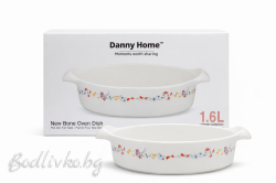 Керамична тава, Danny home, 1,6 литра, 30х19х6.2cm.