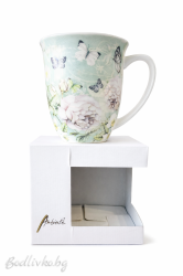 Порцеланова чаша Ambiente, Рози, 400мл.