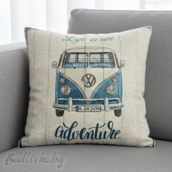 КАЛЪФКА за възглавничка, VW Т1, 45/45см.