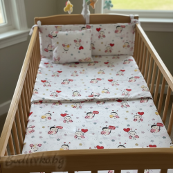 СПАЛНО БЕЛЬО ЗА БЕБЕ " КАЛИНКИ"
