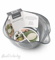 Купа за измиване и отцеждане на ориз и зърнени храни, Danny Home – 32 × 22 × 10 см