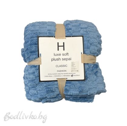 ОДЕЯЛО СИНЬО 200/230СМ