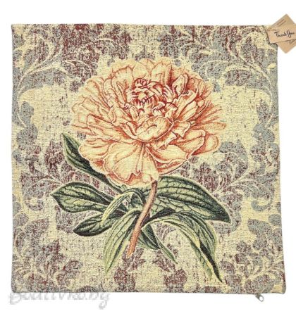 КАЛЪФКА за възглавничка, ЦВЕТЕ, размер: 45/45см.