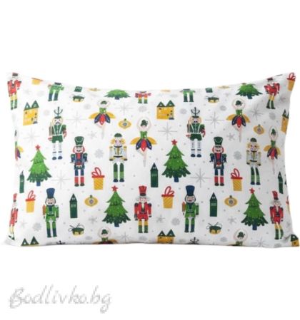 КОЛЕДНА КАЛЪФКА ЛЕШНИКОТРОШАЦИ  50/70СМ., 100% ПАМУК/РАНФОРС