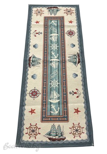 ЖАКАРДОВ ТИШЛАЙФЕР, Морско корабче, 40/100 СМ.