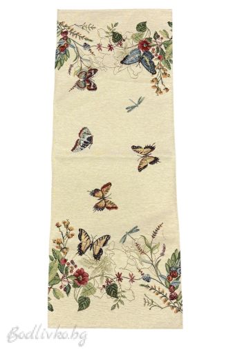 ЖАКАРДОВ ТИШЛАЙФЕР, Пеперуди, НАЛИЧЕН В ДВА РАЗМЕРА