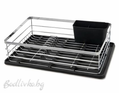 Метален сушилник за съдове, Danny home, 39x28x13 см.