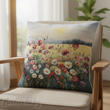 КАЛЪФКА за възглавничка, Горска наслада 2, 45/45см.