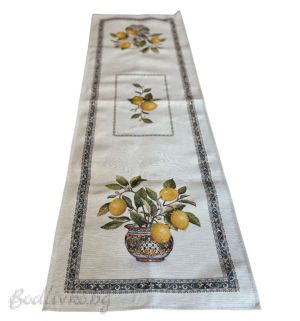 ТИШЛАЙФЕР, ЛИМОНИ ВЪВ ВАЗА,  СИН КАНТ, 45/140 СМ.