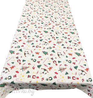 КОЛЕДНА ПОКРИВКА ЗА МАСА, ЛЕШНИКОТРОШАЧИ