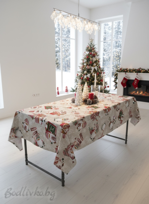 КОЛЕДНА ПОКРИВКА ЗА МАСА, Коледни гномчета