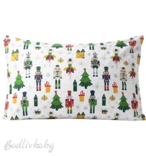 КОЛЕДНА КАЛЪФКА ЛЕШНИКОТРОШАЦИ  50/70СМ., 100% ПАМУК/РАНФОРС