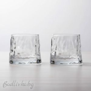 Стъклени чаши, Danny Home 7 х 7 х 7.5 см, алкохолни, 6 броя в кутия