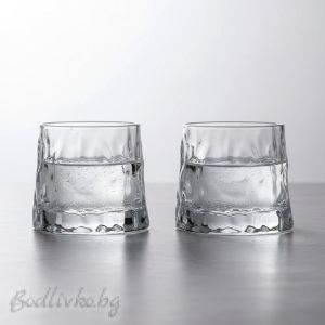 Стъклени чаши, Danny Home 7 х 7 х 7.5 см, алкохолни, 6 броя в кутия