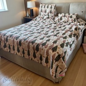 СПАЛЕН КОМПЛЕКТ  ЕЛХИ 5Д, 100% памук/ 5Д, ранфорс, 5 части