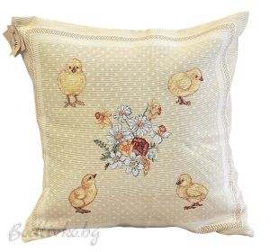 КАЛЪФКА за възглавничка, ПИЛЕНЦА,  45/45см.