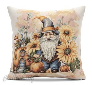 КАЛЪФКА за възглавничка, ДЖУДЖЕ СЪС СЛЪНЧОГЛЕДИ,  45/45см.