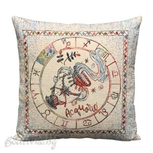 КАЛЪФКА за възглавничка, Зодия Водолей, 45/45см.