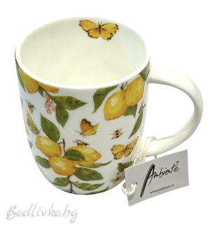 Порцеланова чаша Ambiente, Лимони, 200мл.