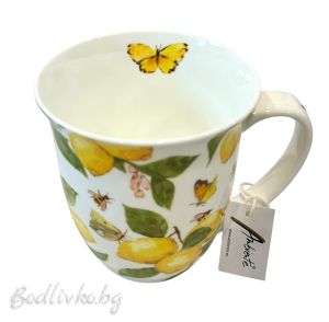 Порцеланова чаша Ambiente, Лимони, 400мл.