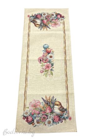 ЖАКАРДОВ ТИШЛАЙФЕР, Цветно славейче, 40/100 СМ.