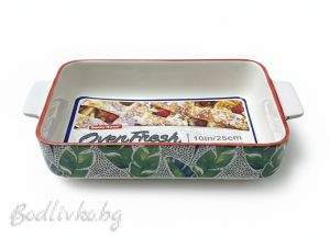 Керамична тава, Danny home, правоъгълна, 25см.
