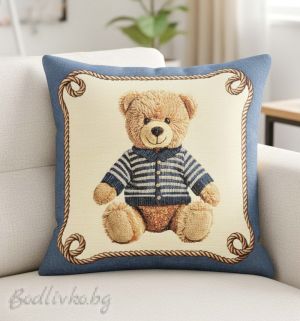 КАЛЪФКА за възглавничка, Мечето Теди, 45/45см.