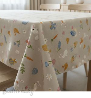 ПОКРИВКА ЗА МАСА,Натурален Великден, ПАНАМА, 87% памук