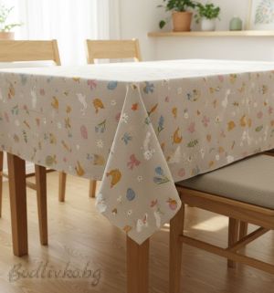 ПОКРИВКА ЗА МАСА,Натурален Великден, ПАНАМА, 87% памук