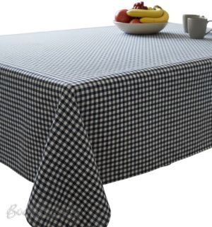 ПОКРИВКА ЗА МАСА, Каре- синьо  ХИДРОФОБИРАНА