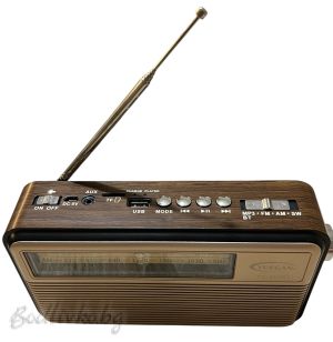 Ретро радио, качествен и хубав звук, 21х12 см.