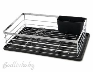 Метален сушилник за съдове, Danny home, 39x28x13 см.
